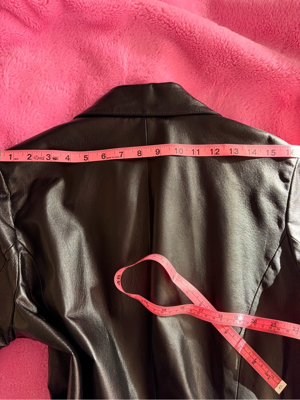 Wilsons Genuine Leather Black Zip-Front Women's Leather Jacket Medium - Picture 9 of 15